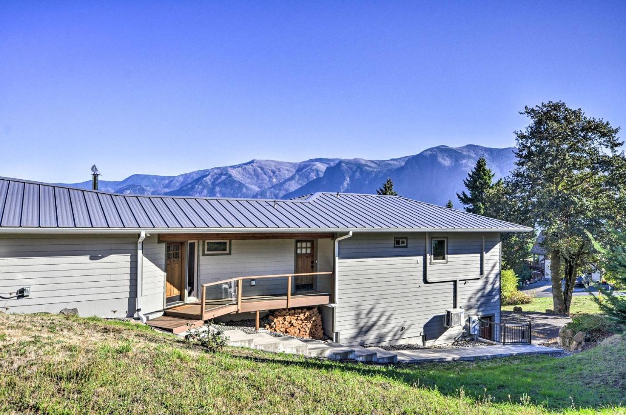 Scenic Studio With Loft And View Of The Columbia River Carson Dış mekan fotoğraf